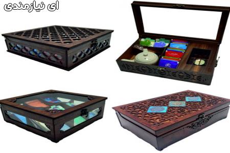 پارسا تولید کننده انواع جعبه چوبی،جعبه شکلات،جعبه چای و دمنو ...