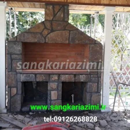 اجرای سنگ کاری کوهی و فروش قلوه سنگ رودخانه ای تزئینی