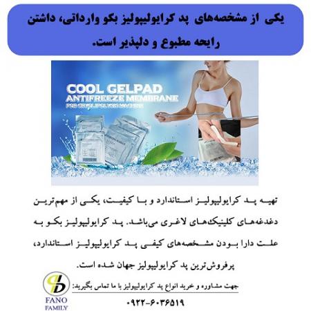 پد کرایولیپولیز بکو پرفروشترین پد در جهان است