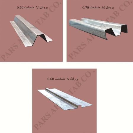 تایل آلومینیومی لبه دار آهن تاب