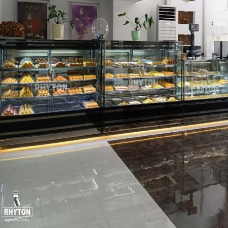 یخچال مشکی استیل دودی (ریتون شاپ)