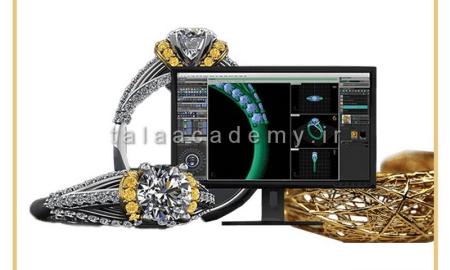 دوره آموزش خوشنویسی روی جواهرات