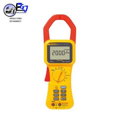 کلمپ آمپرمتر برندFLUKE مدل 353 یک کلمپ آمپرمتر دیجیتال با قابلیت اندازه گیری جریان AC و DC تا 2000 آمپر و ولتا