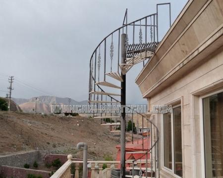 آهنگری و ساخت پله گرد کرج