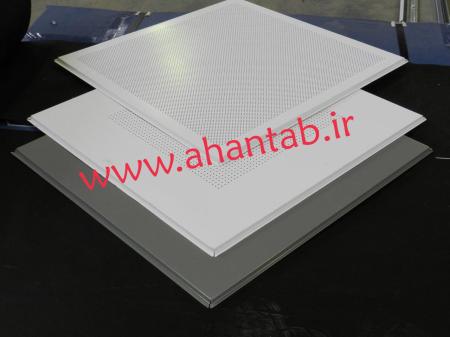 تایل آلومینیومی نمایان رنگی آهن تاب
