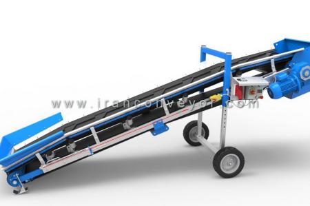 قیمت نوار نقاله چرخدار